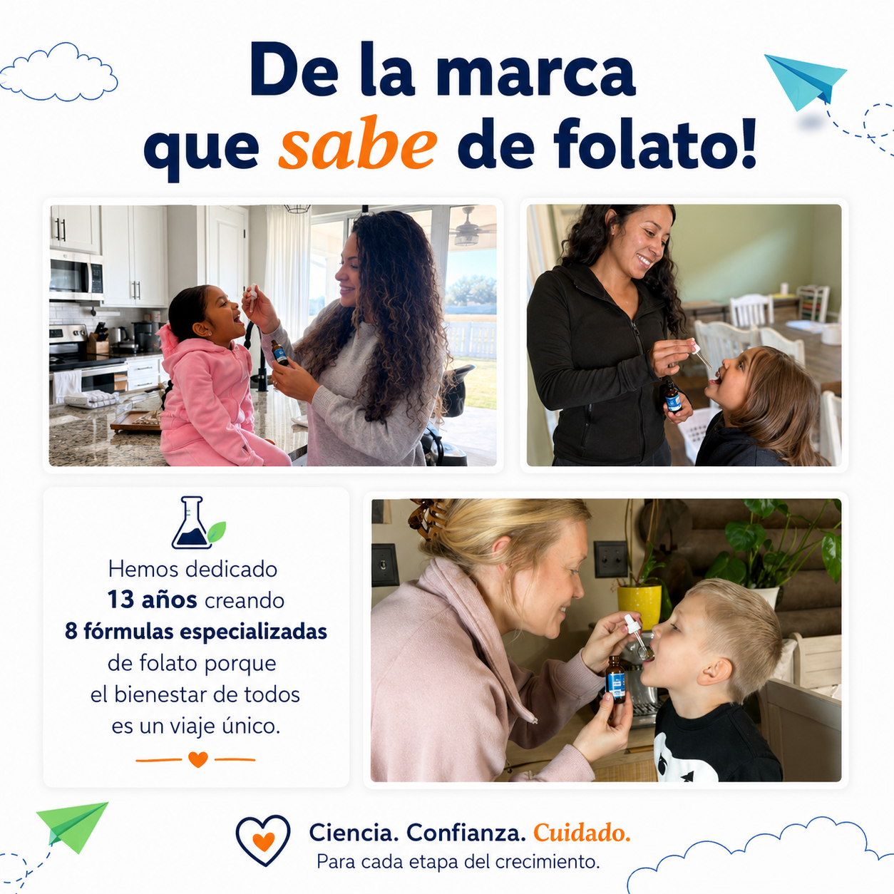 Folinico orgánico Active Kids