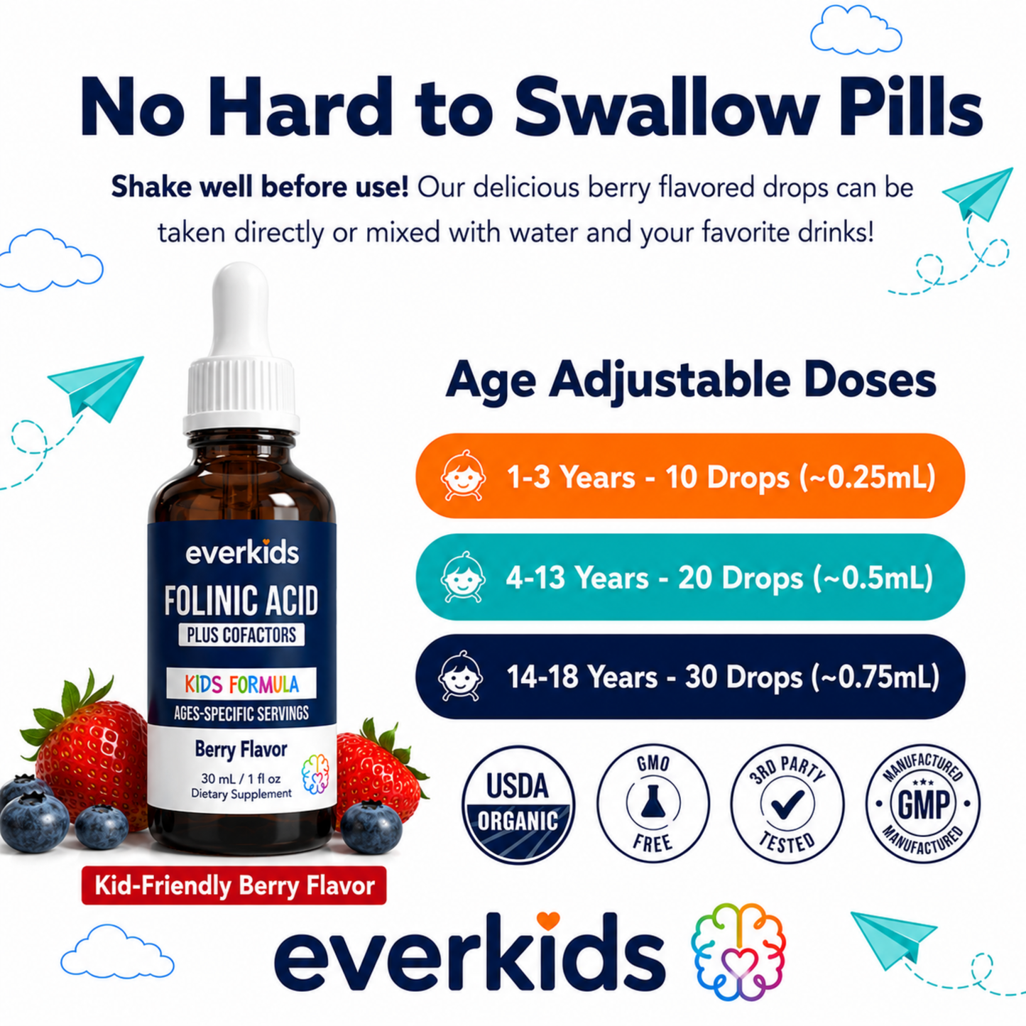 Organic Folinic Active Kids