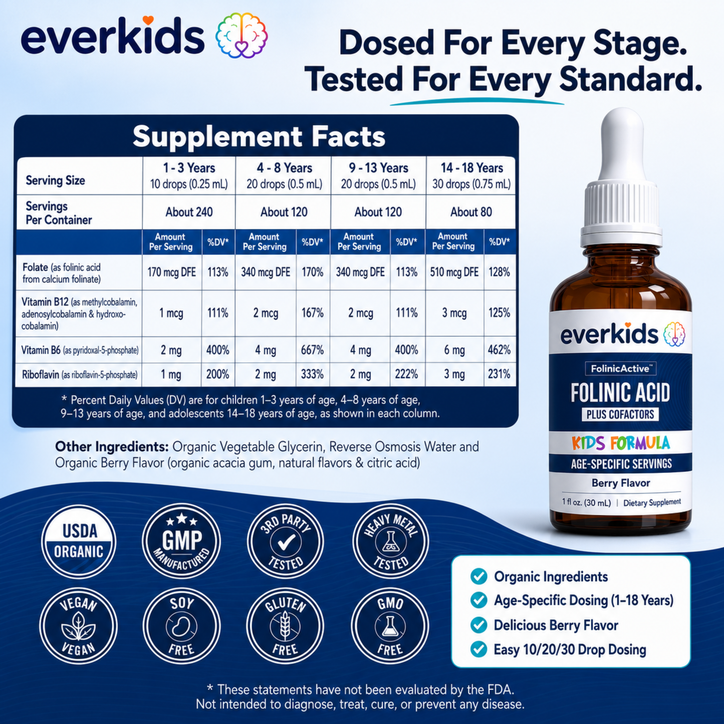 Organic Folinic Active Kids