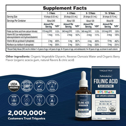 Organic Folinic Active Kids