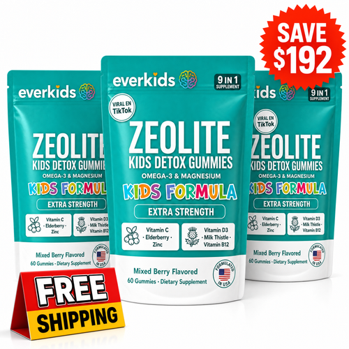 Zeolite Detox Gummies – Plant-Based Gelatin