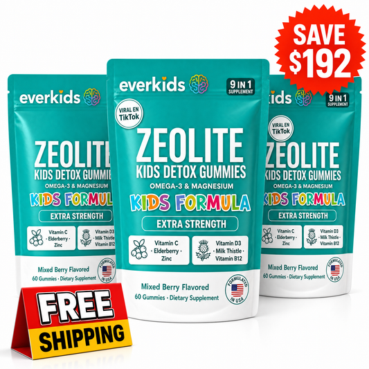Zeolite Detox Gummies – Plant-Based Gelatin